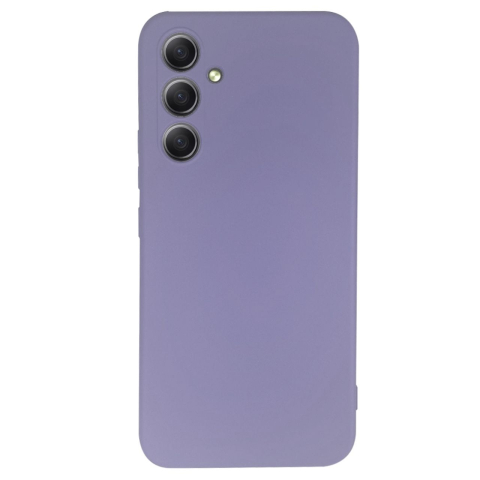 Lemontti Husa Silicon Soft Slim Samsung Galaxy A54 5G Lila (material mat si fin, captusit cu microfibra) [2]