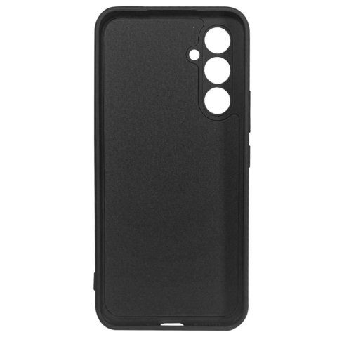 Lemontti Husa Silicon Soft Slim Samsung Galaxy A54 5G, material mat si fin, captusit cu microfibra, Negru [1]