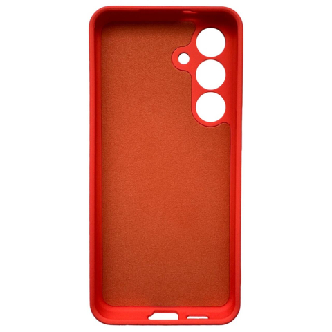 Lemontti Husa Silicon Soft Slim Samsung Galaxy S25 Portocaliu [1]