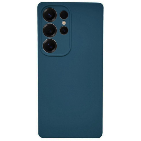 Laptop, Tablete & Telefoane - Lemontti Husa Silicon Soft Slim Samsung Galaxy S25 Ultra Albastru