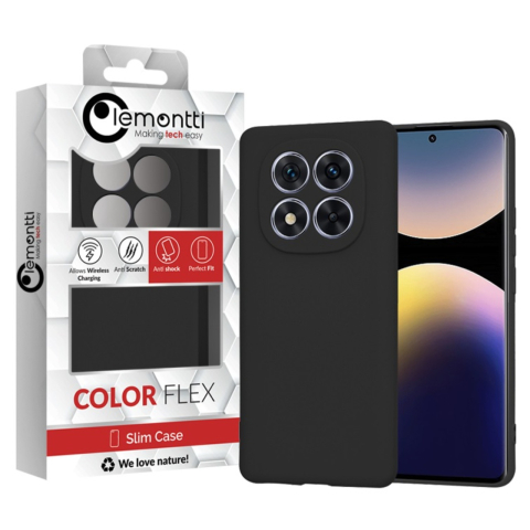 Lemontti Husa Silicon Soft Slim Xiaomi Redmi Note 14 Pro 4G Negru [4]
