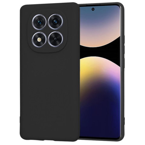 Lemontti Husa Silicon Soft Slim Xiaomi Redmi Note 14 Pro 4G Negru [3]
