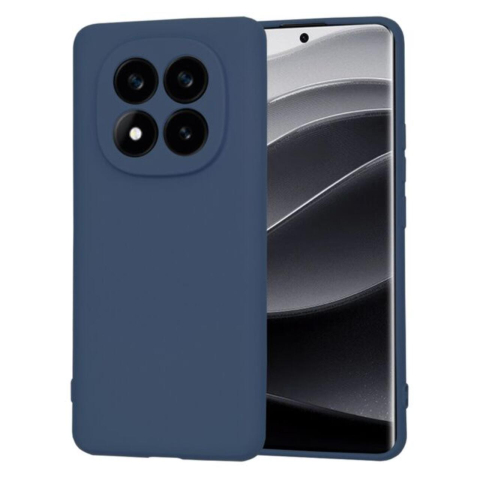Laptop, Tablete & Telefoane - Lemontti Husa Silicon Soft Slim Xiaomi Redmi Note 15 Pro 5G Albastru