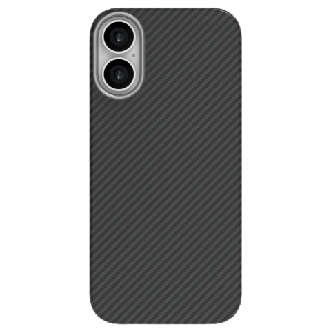 Lemontti Husa Slim Aramid/Kevlar Magsafe 600D iPhone 17 Negru [1]