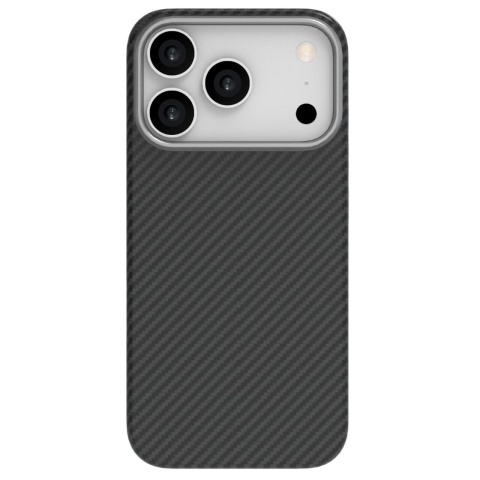 Lemontti Husa Slim Aramid/Kevlar Magsafe 600D iPhone 17 Pro Negru [1]
