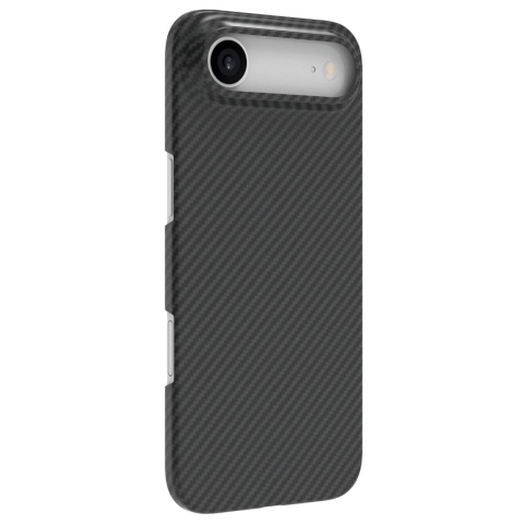 Lemontti Husa Slim Aramid/Kevlar Magsafe 600D iPhone Air Negru [1]