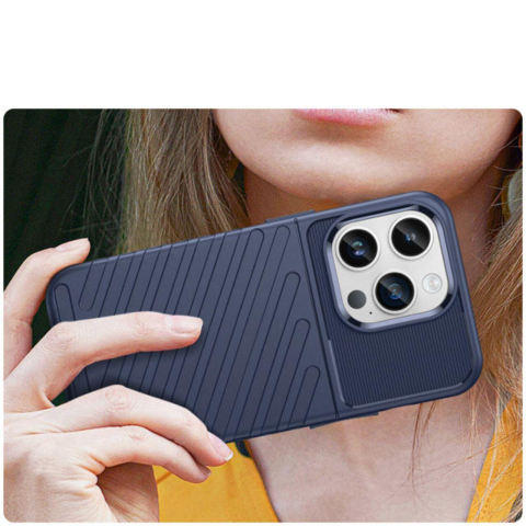 Lemontti Husa Thunder iPhone 14 Pro Albastru [5]