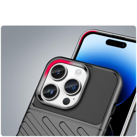 Lemontti Husa Thunder iPhone 14 Pro Negru [4]