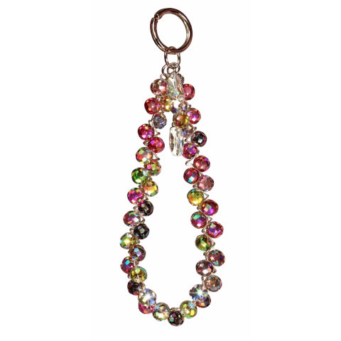 Lemontti Snur de mana pentru telefon Crystal Aurora, 30cm, Multicolor [2]