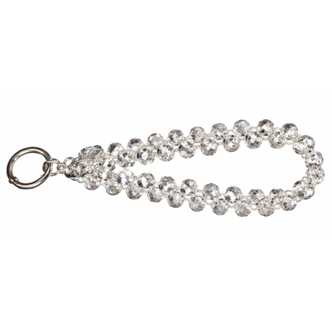 Alte Accesorii IT - Lemontti Snur de mana pentru telefon Crystal Aurora, 30cm, Transparent