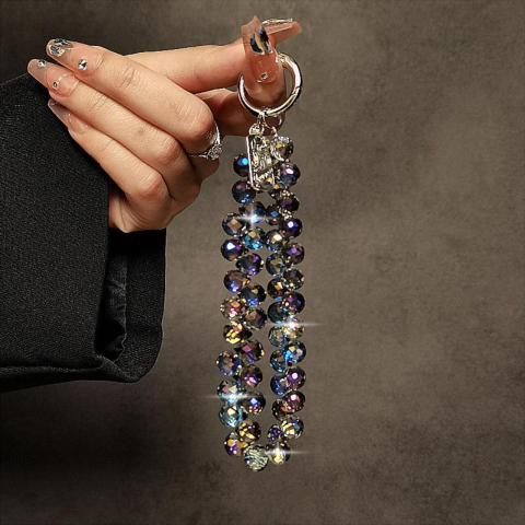 Lemontti Snur de mana pentru telefon Crystal Aurora, 30cm, Violet [1]