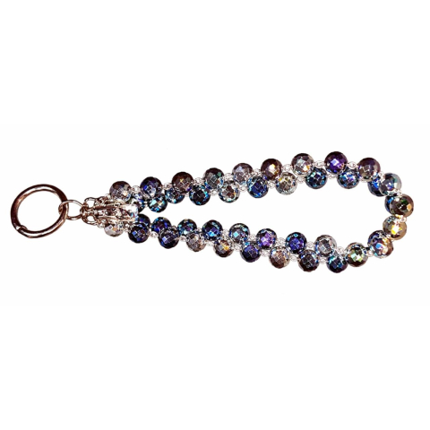 Alte Accesorii IT - Lemontti Snur de mana pentru telefon Crystal Aurora, 30cm, Violet