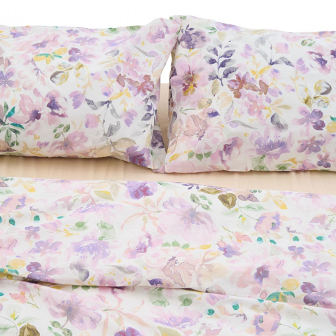 Lenjerie dubla 100% bumbac,4 piese, alma [1]