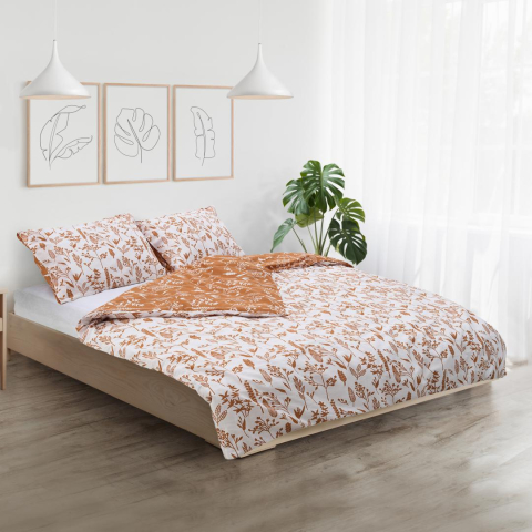 Lenjerie dubla 100% bumbac,4 piese, meng [2]