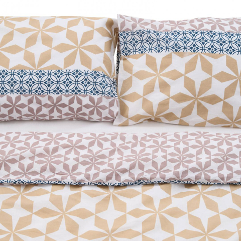 Lenjerie dubla 100% bumbac,4 piese, milo [3]