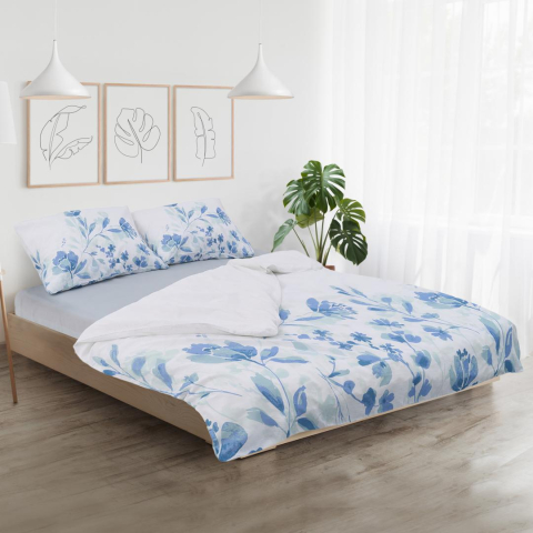 Lenjerie dubla bbc 4 piese, 132tc - mist [4]