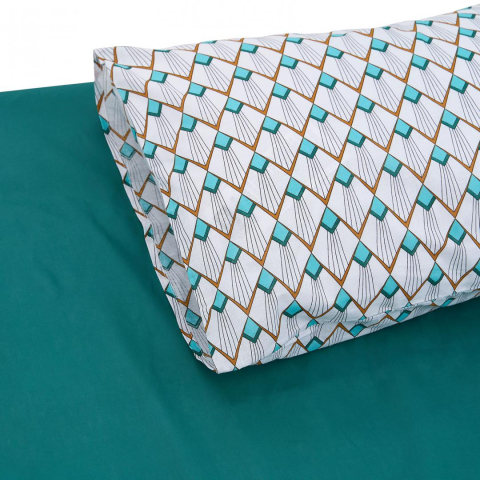 Lenjerie dubla bbc 4 piese, 132tc -rubin [2]