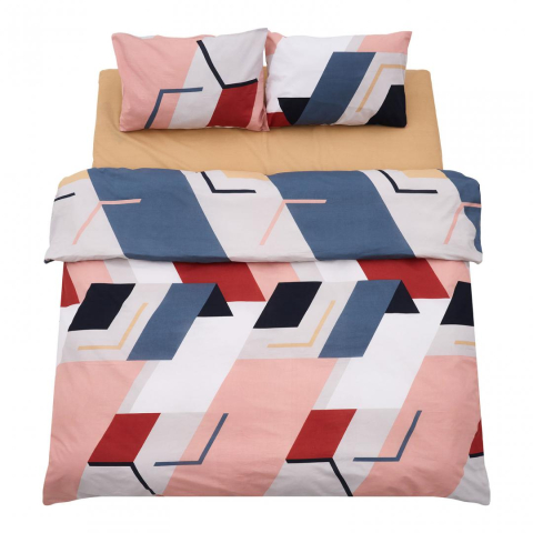 Lenjerii de pat - Lenjerie kingsize, bumbac,132 tc, ringo