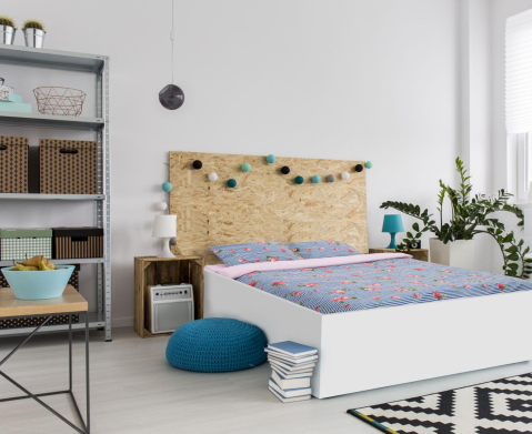 Lenjerie pat dbl, 100% bbc, 132tc, rose [1]