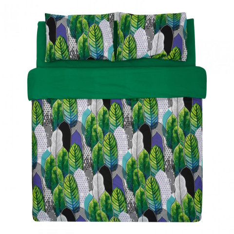 Lenjerii de pat - Lenjerie pat heinner king size, 100% bbc, 132 tc, zan