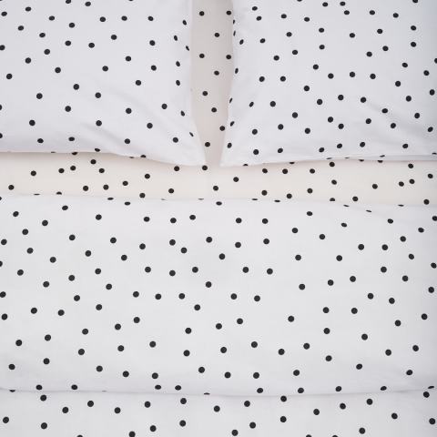 Lenjerie pat heinner king size, 100% bbc, 144 tc, dot [3]