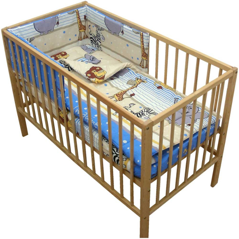 Camera copilului - Lenjerie patut Hubners Safari 4 piese