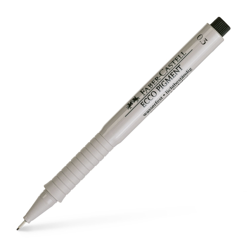 Rechizite Școlare - Liner 0.3mm eco pigment faber-castell