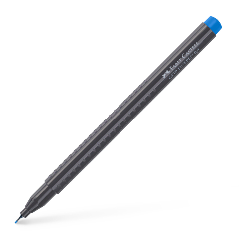 Rechizite Școlare - Liner 0.4mm albastru grip faber-castell