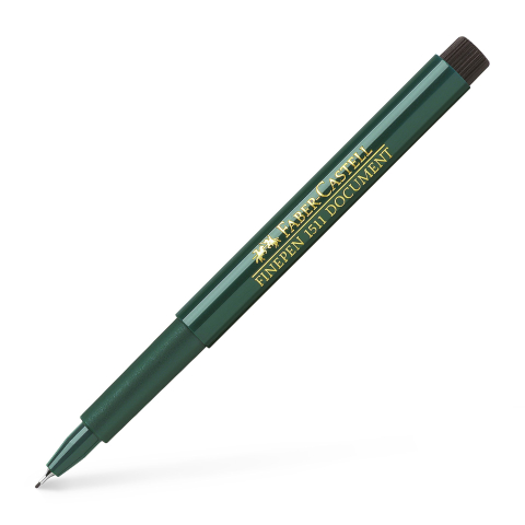 Rechizite Școlare - Liner 0.4mm negru finepen 1511 faber-castell