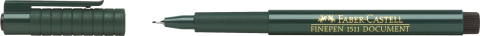 Liner 0.4mm negru finepen 1511 faber-castell [1]
