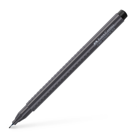 Linere si Finelinere pentru Scris si Desen - Liner 0.4mm negru grip faber-castell
