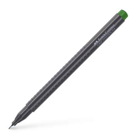 Rechizite Școlare - Liner 0.4mm olive grip faber-castell