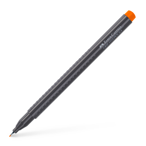 Rechizite Școlare - Liner 0.4mm oranj grip faber-castell