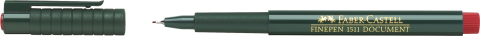 Liner 0.4mm rosu finepen 1511 faber-castell [1]