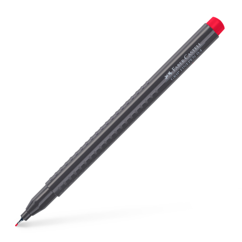 Rechizite Școlare - Liner 0.4mm rosu magenta faber-castell