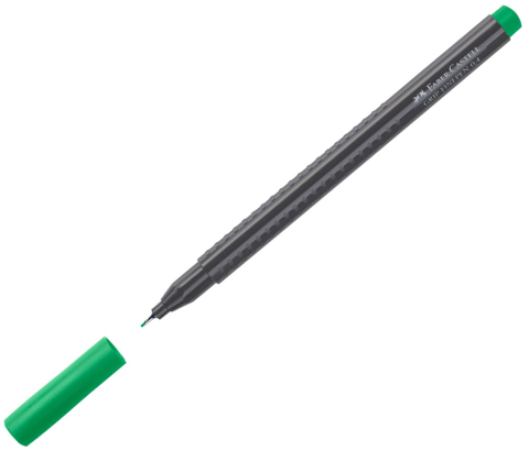 Liner 0.4mm verde grip faber-castell [1]