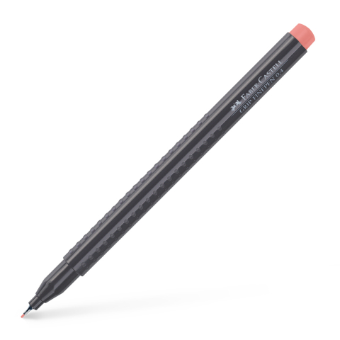 Rechizite Școlare - Liner 0.4mm visiniu grip faber-castell