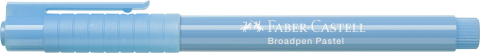 Liner 0.8mm bleu pastel broadpen 1544 faber-castell [1]