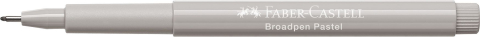 Liner 0.8mm gri pastel broadpen 1544 faber-castell [2]