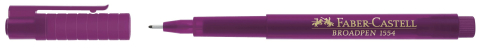 Liner 0.8mm magenta broadpen 1554 faber-castell [1]