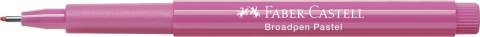 Liner 0.8mm purpuriu pastel broadpen 1544 faber-castell [2]