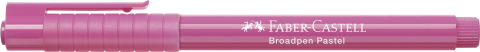 Liner 0.8mm purpuriu pastel broadpen 1544 faber-castell [1]