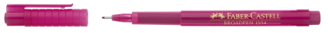 Liner 0.8mm roz broadpen 1544 faber-castell [1]