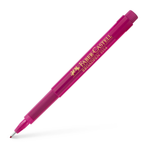 Rechizite Școlare - Liner 0.8mm roz broadpen 1544 faber-castell