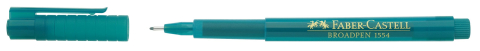 Liner 0.8mm turcoaz broadpen 1554 faber-castell [1]