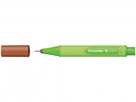 Birotică și Papetărie - Schneider - Liner Schneider Link-It 0,4 mm, Castaniu- Micostore.ro