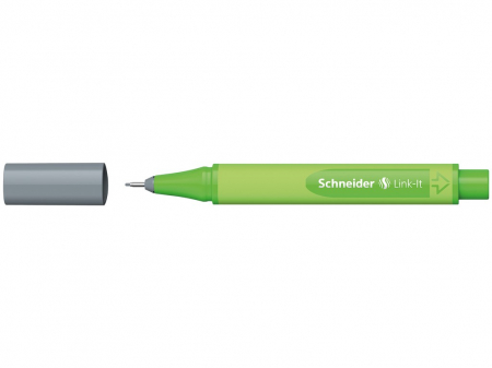 Birotică și Papetărie - Schneider - Liner Schneider Link-It 0,4 mm, Gri-argint- Micostore.ro