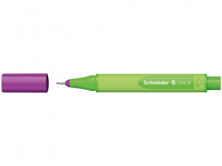 Birotică și Papetărie - Schneider - Liner Schneider Link-It 0,4 mm, Mov- Micostore.ro