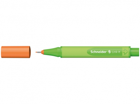 Birotică și Papetărie - Schneider - Liner Schneider Link-It 0,4 mm, Portocaliu- Micostore.ro