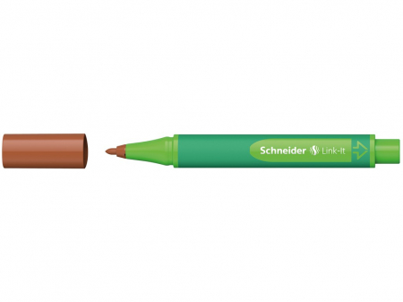 Birotică și Papetărie - Schneider - Liner Schneider Link-It 1,0 mm, Castaniu- Micostore.ro